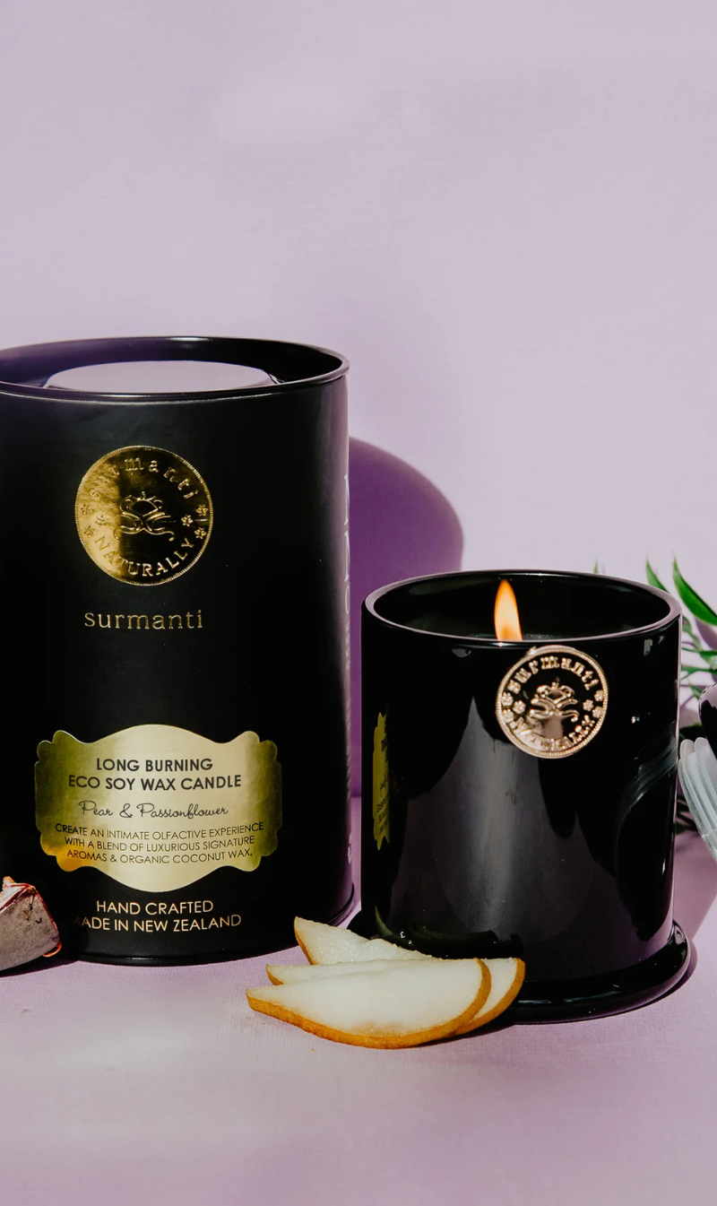 Pear & Passionflower Long Burning Eco Soy Wax Candle