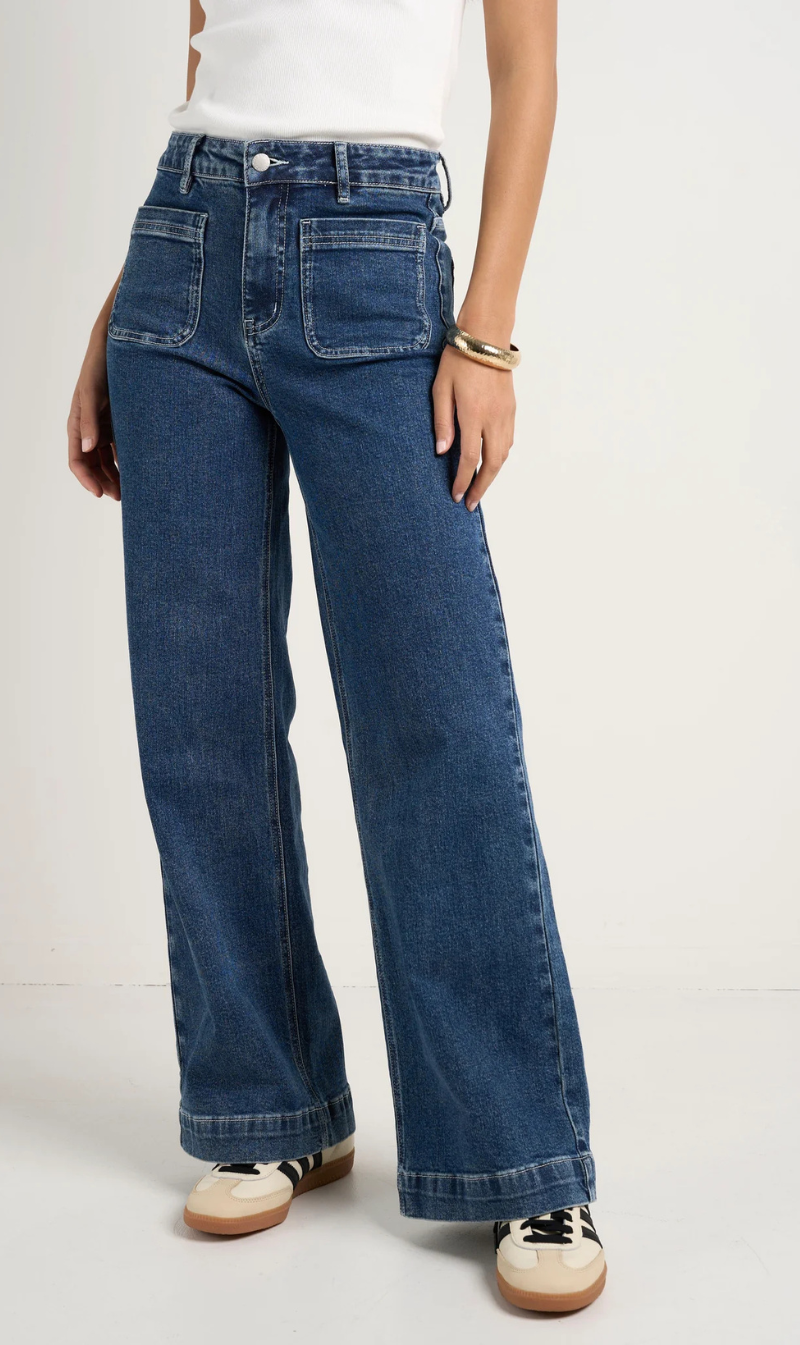 Zoey Wide Leg Jean
