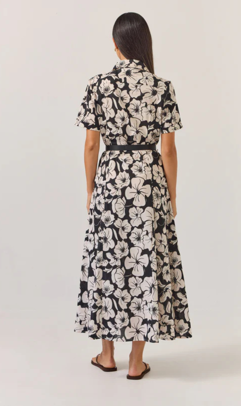 Godet Shirt Dress