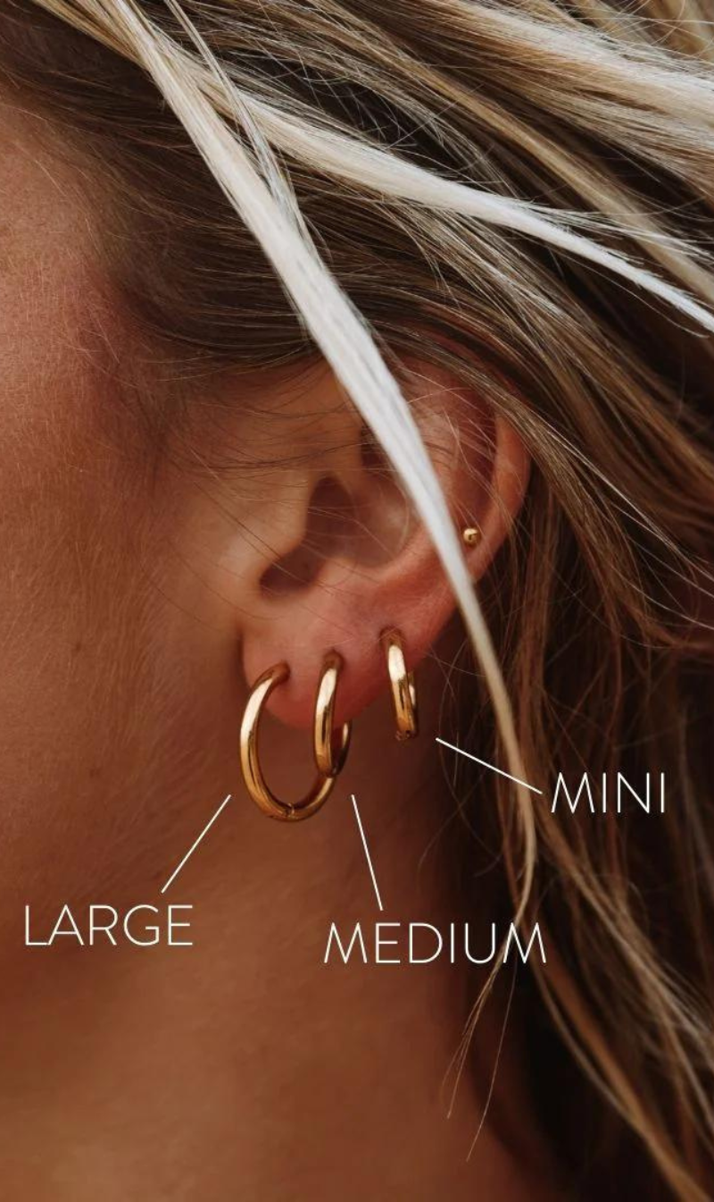 Classic Hoop Earrings | Mini