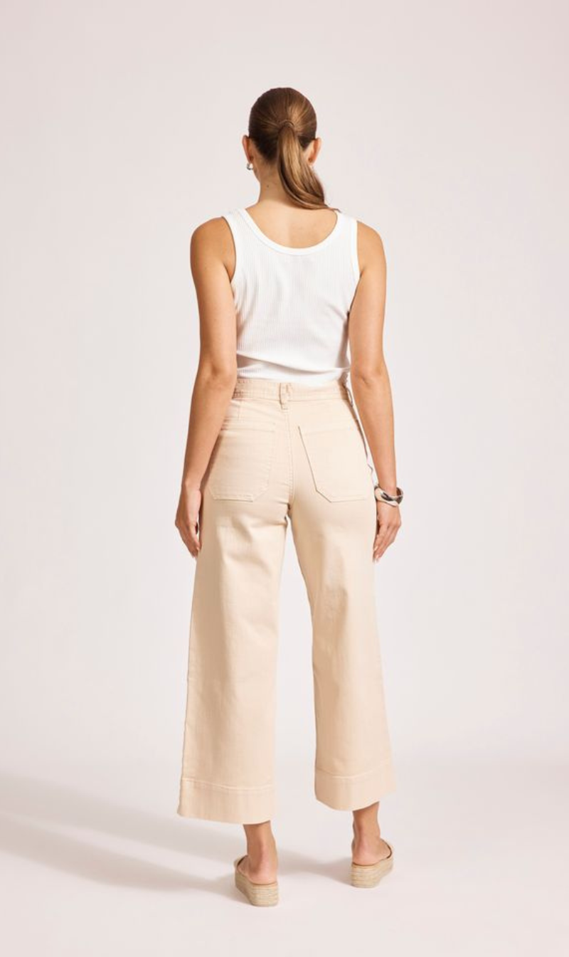 Del Re Denim Jeans | Clay