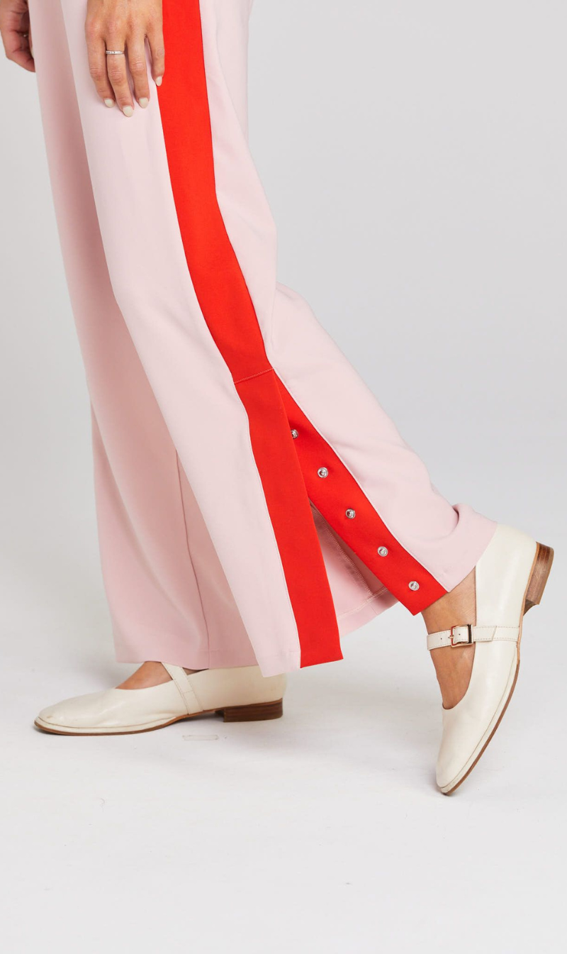 Contrast Snappy Pant
