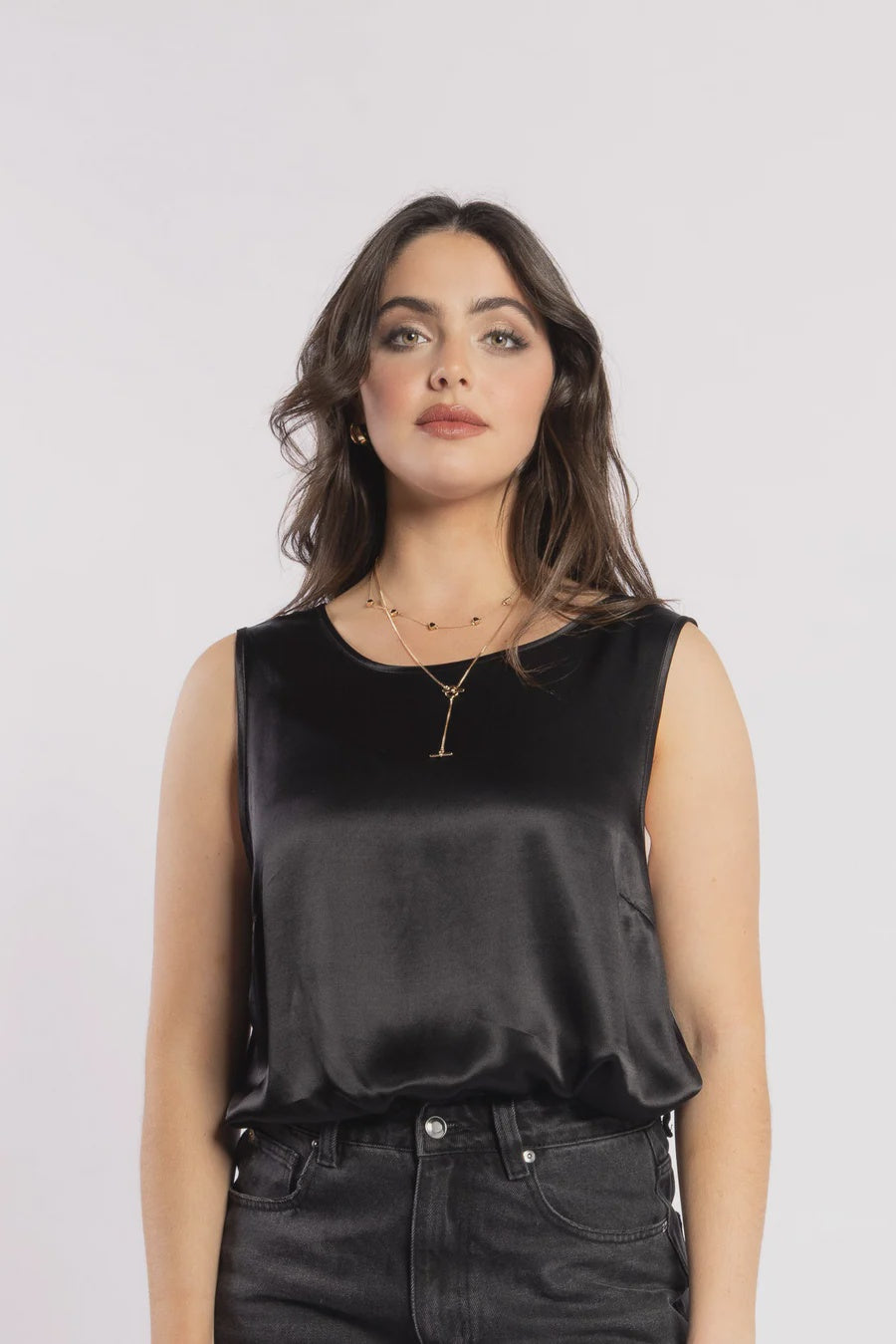Chemise Top | Black
