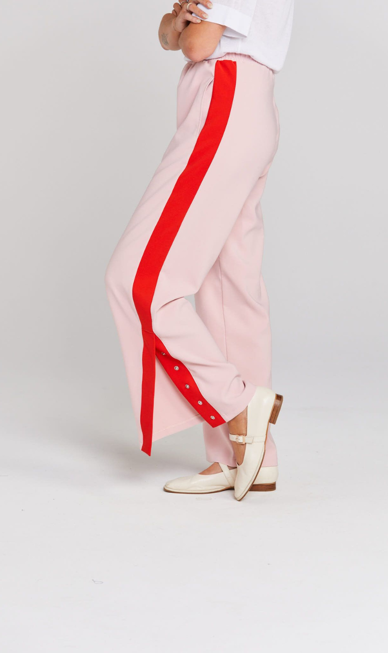 Contrast Snappy Pant