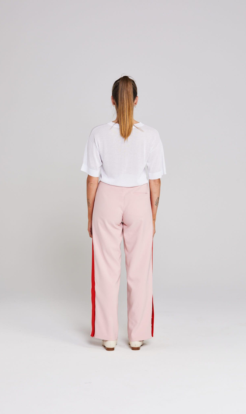 Contrast Snappy Pant