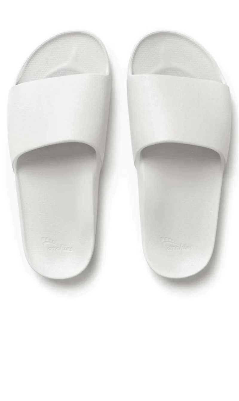 Archies Arch Support Slides - White