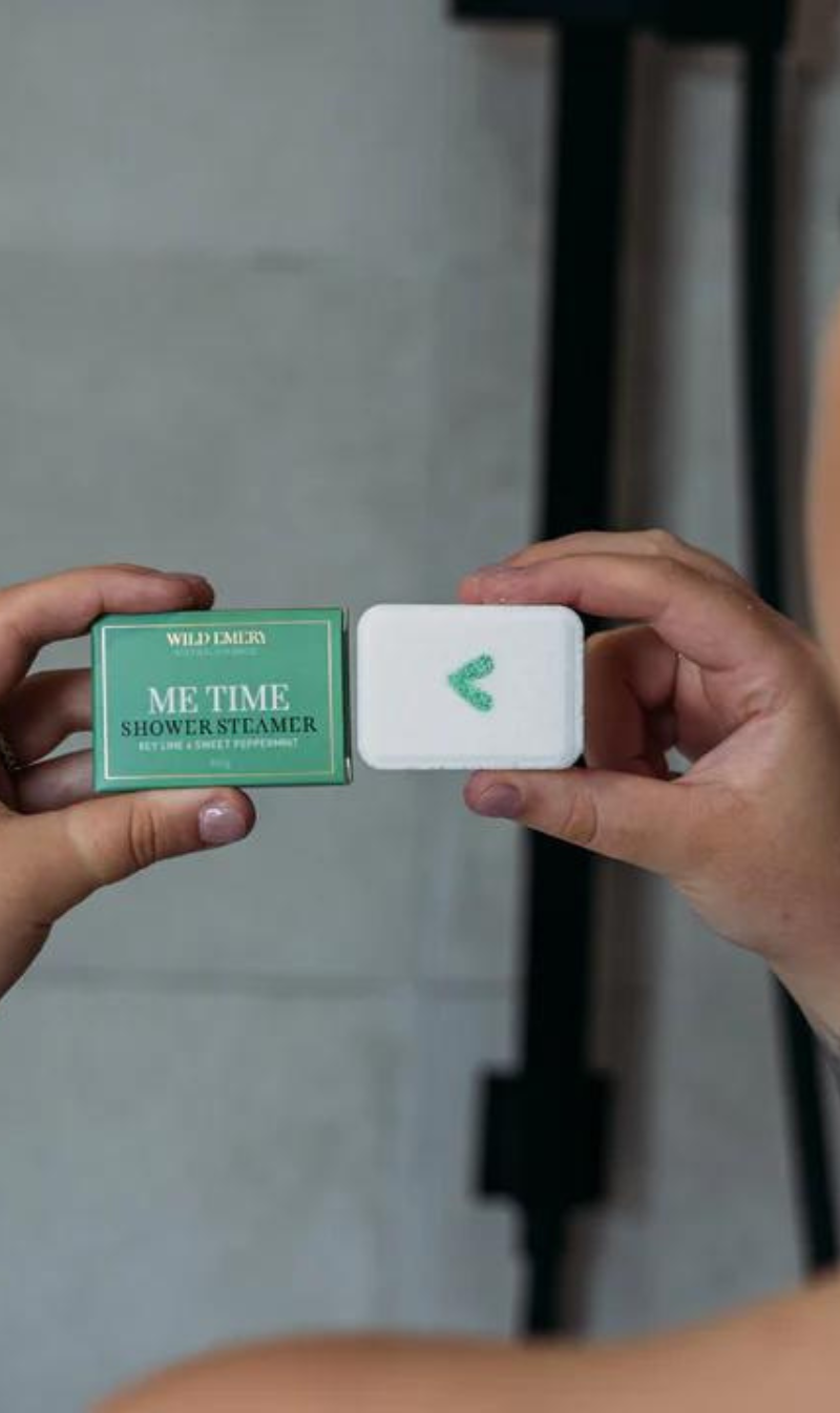 Me Time Shower Steamer | Key Lime & Sweet Peppermint