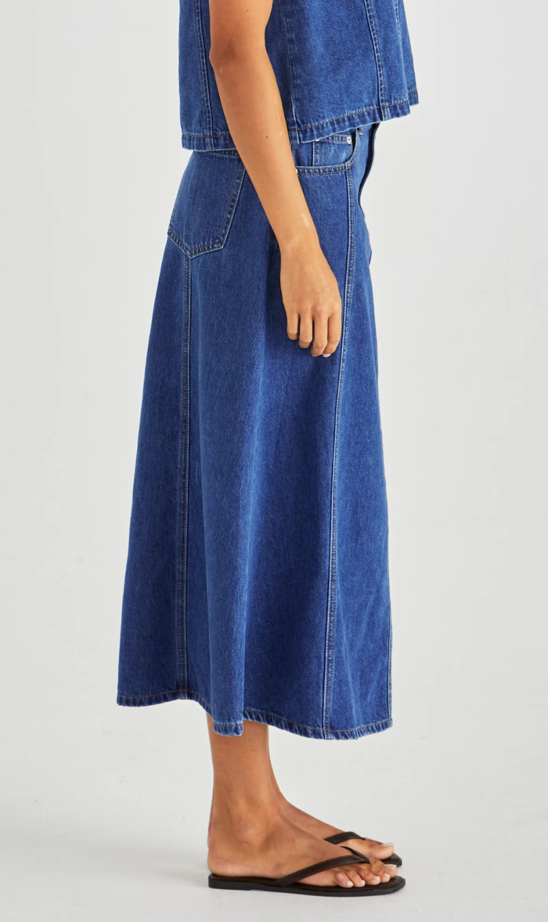 Sabine Denim Skirt