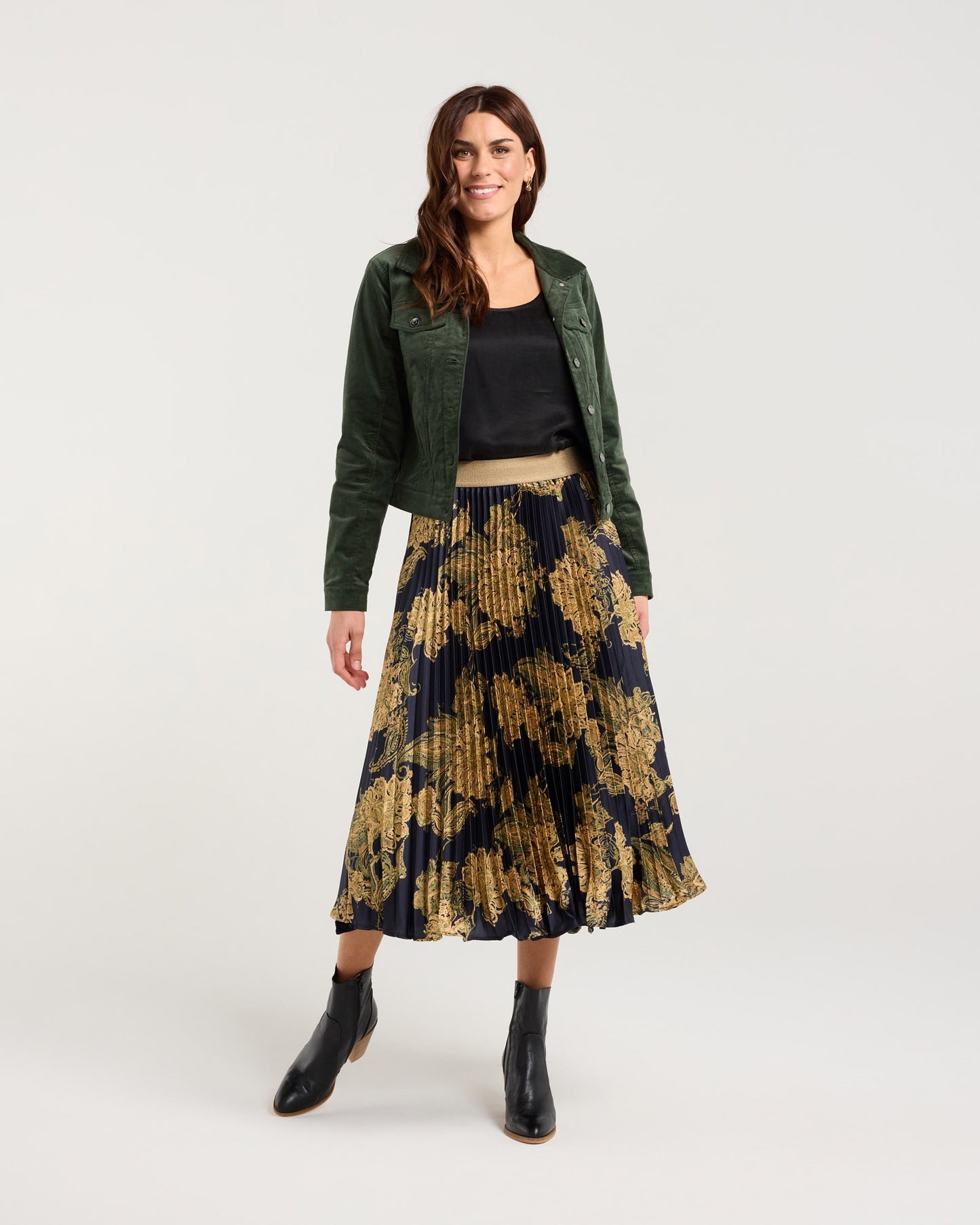 Vivienne Pleated Skirt