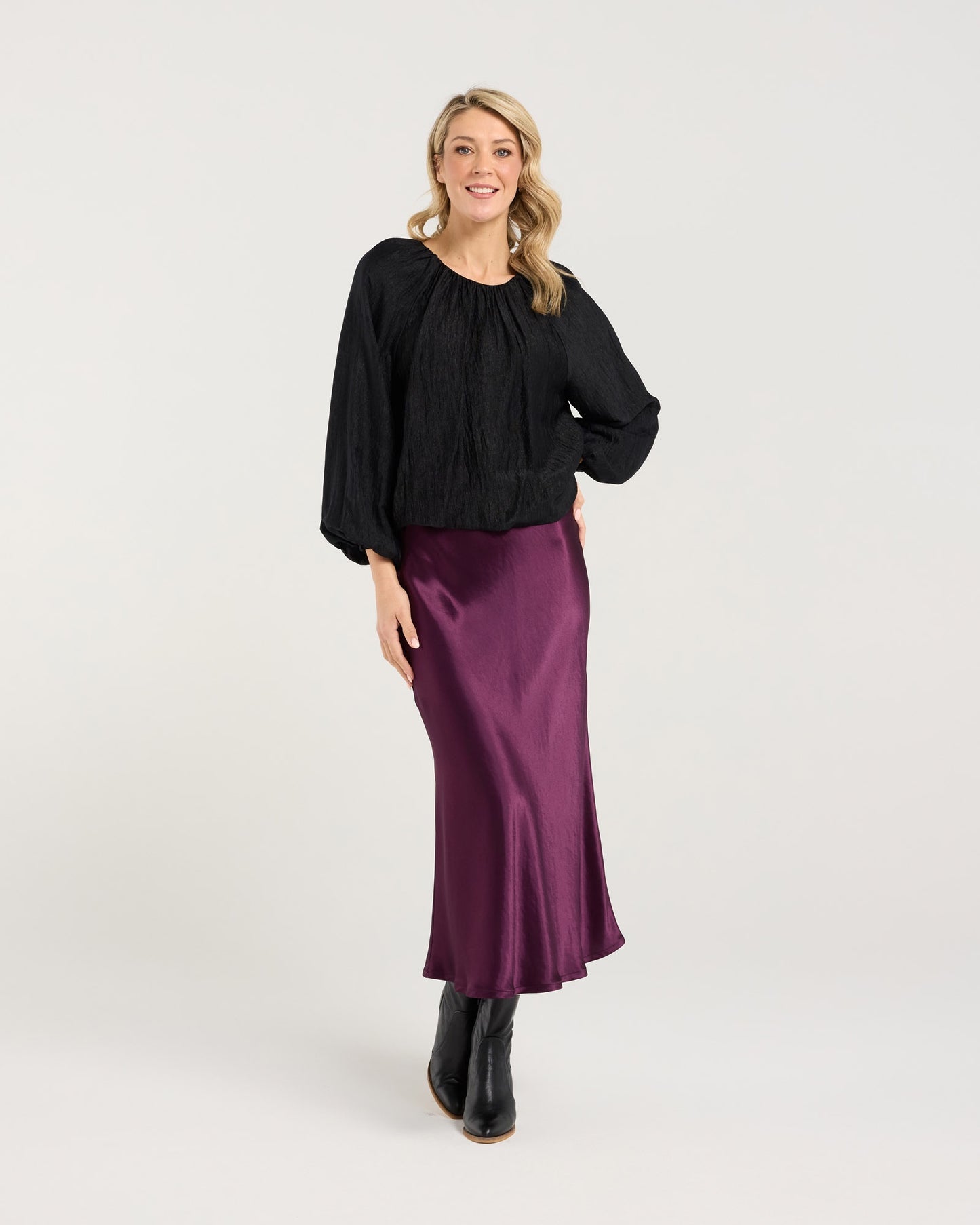 Addison Bubble Hem Top