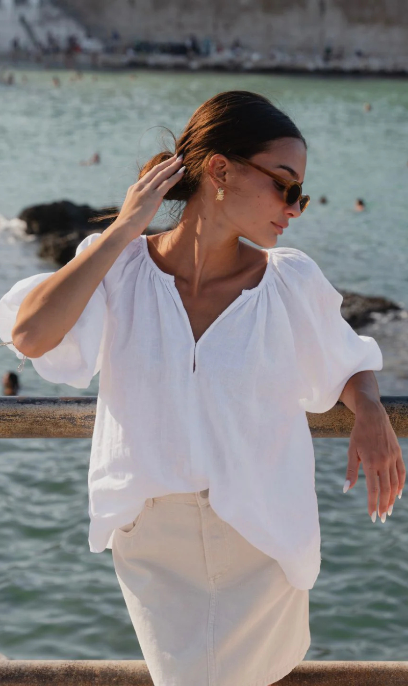 Revolutionary Linen Top
