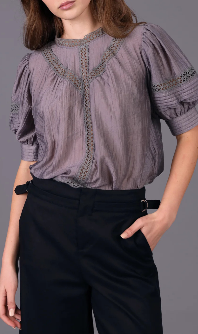 Flat Front Buckle Short