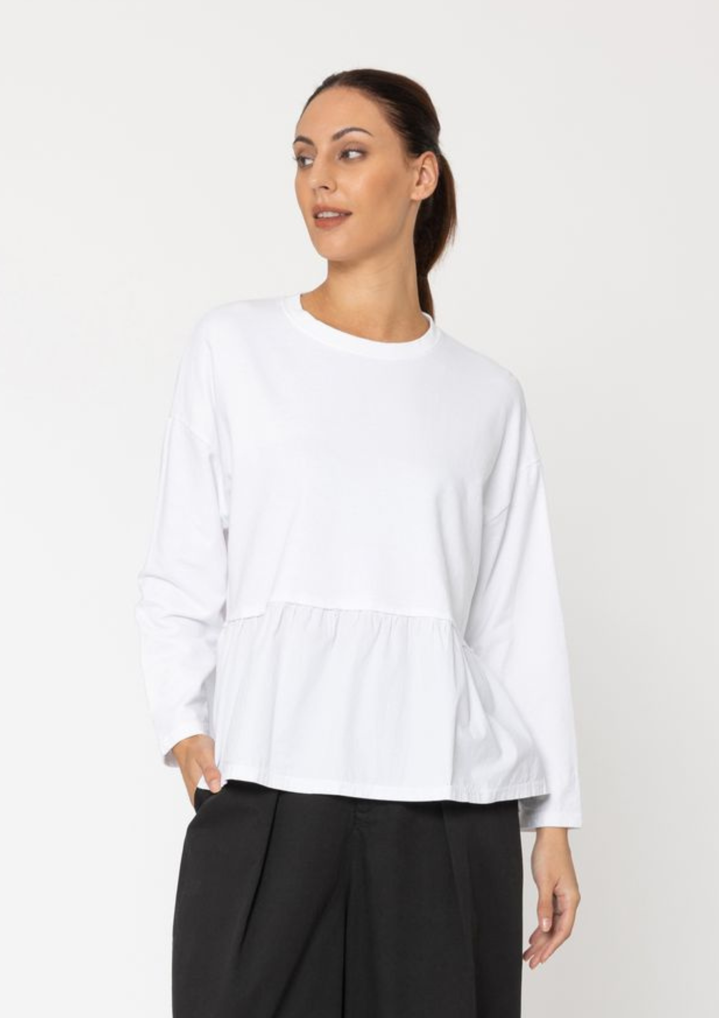 Mellen Top | White