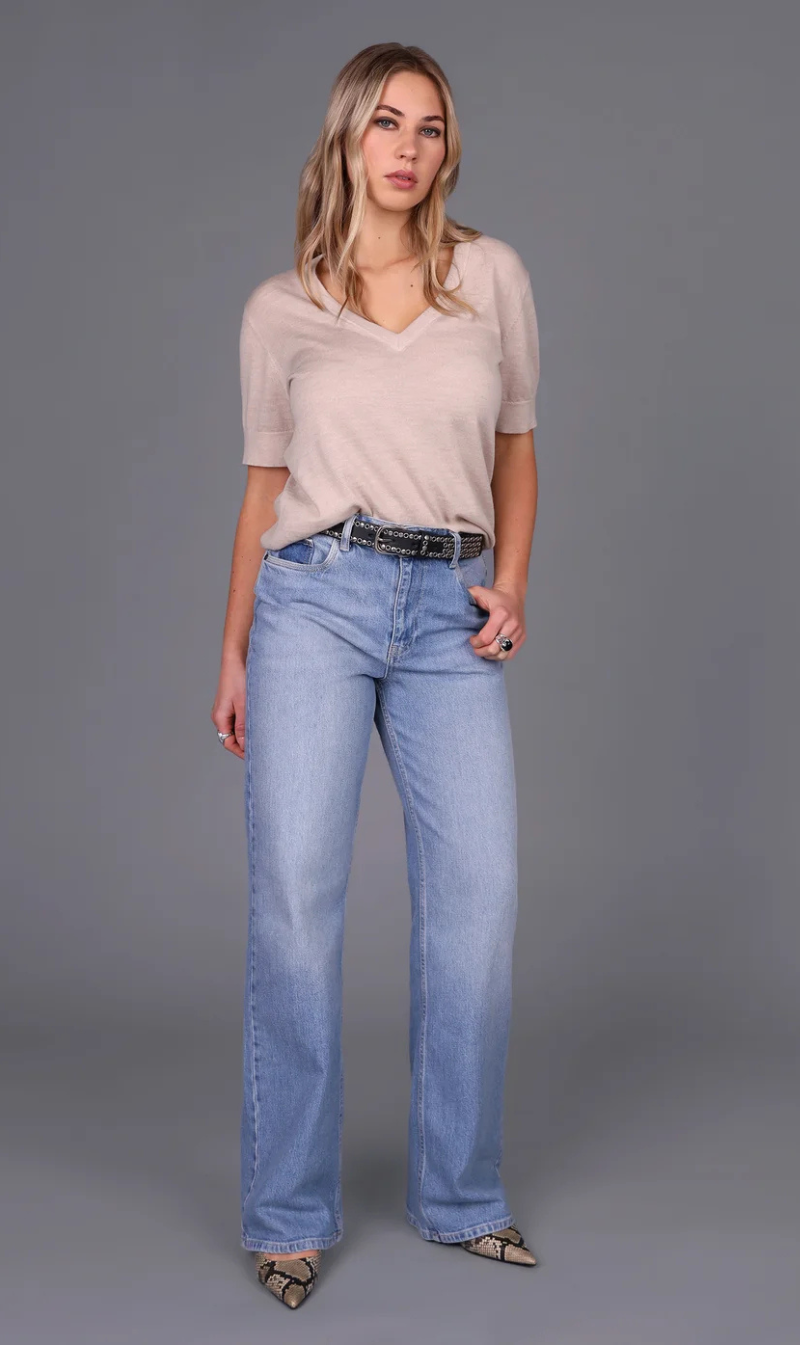 V Neck Merino Classic Tee