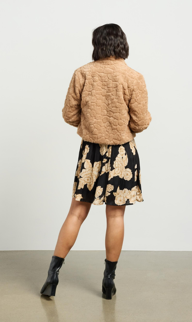 Vintage Fur Jacket | Honey