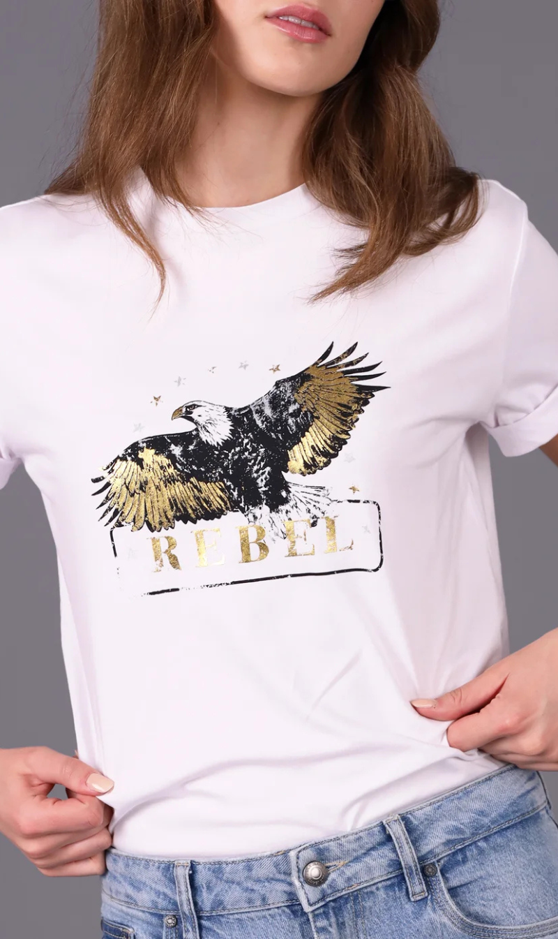 Rebel Print Tee