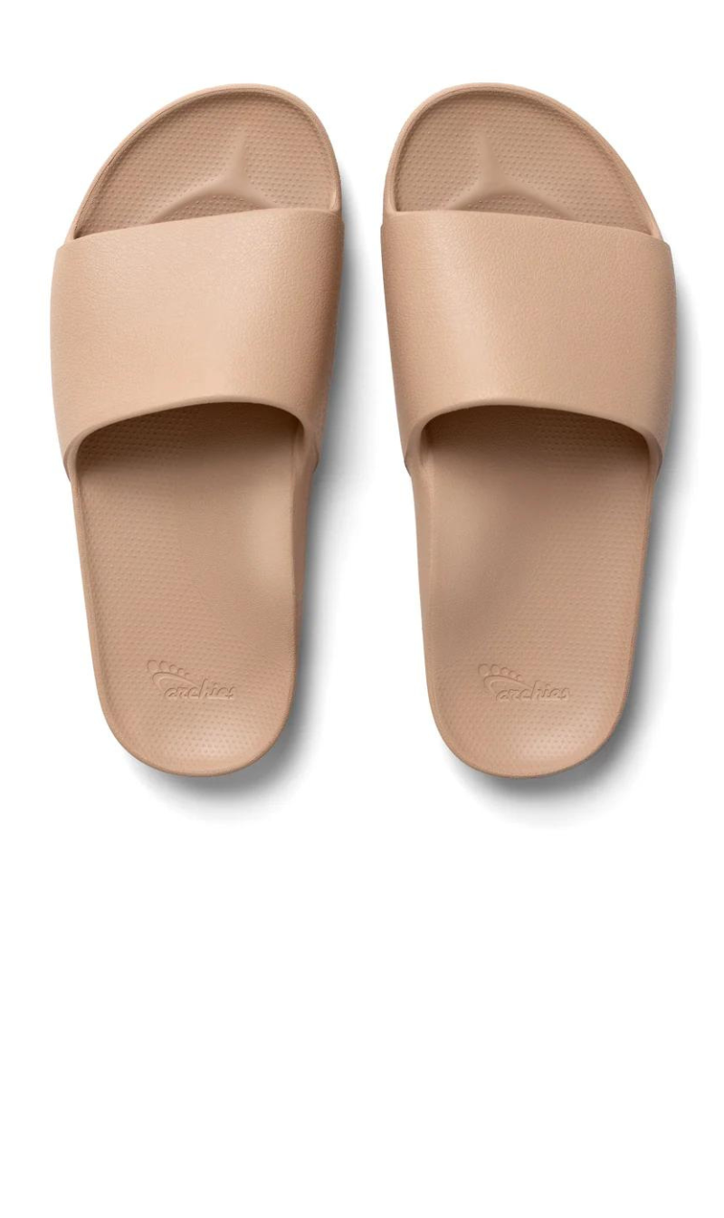 Archies Arch Support Slides - Tan