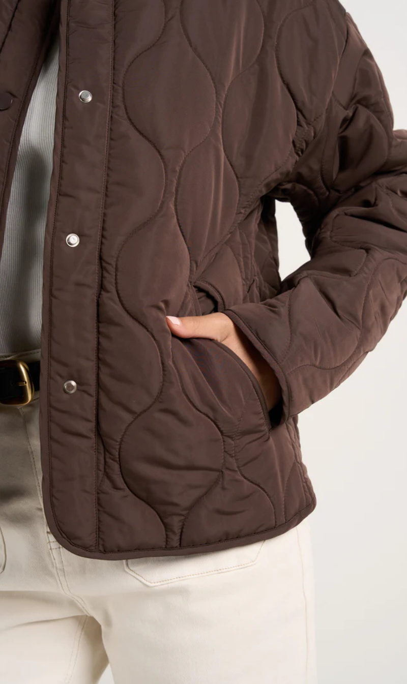 Apex Collarless Puffer Jacket