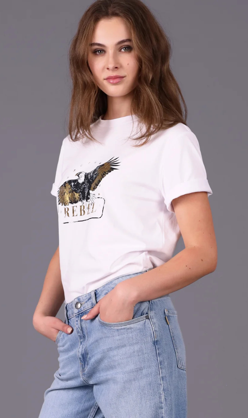 Rebel Print Tee
