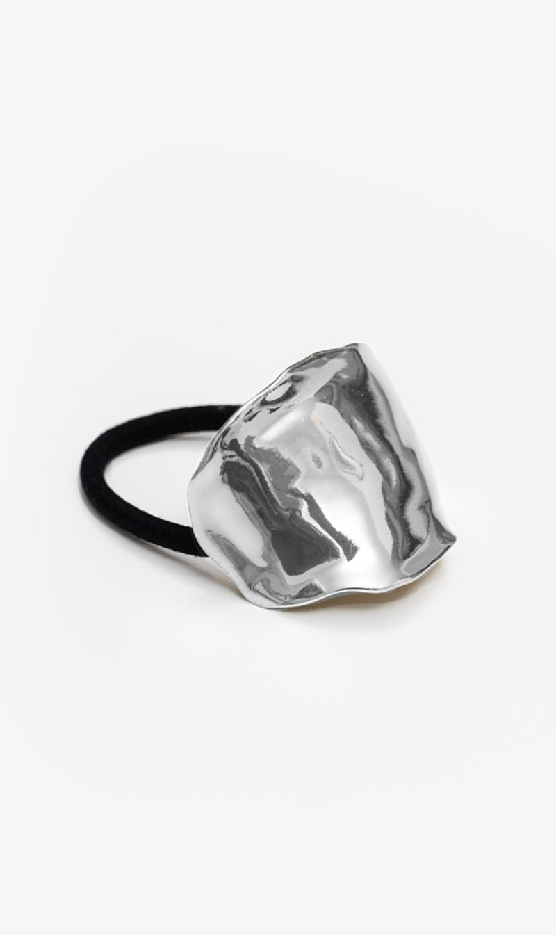 Textured Hair Cuff | Silver