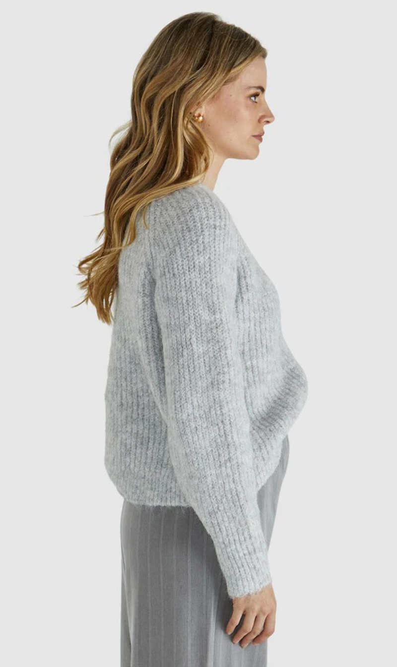 PRE ORDER | Romee Cardi | White Marle