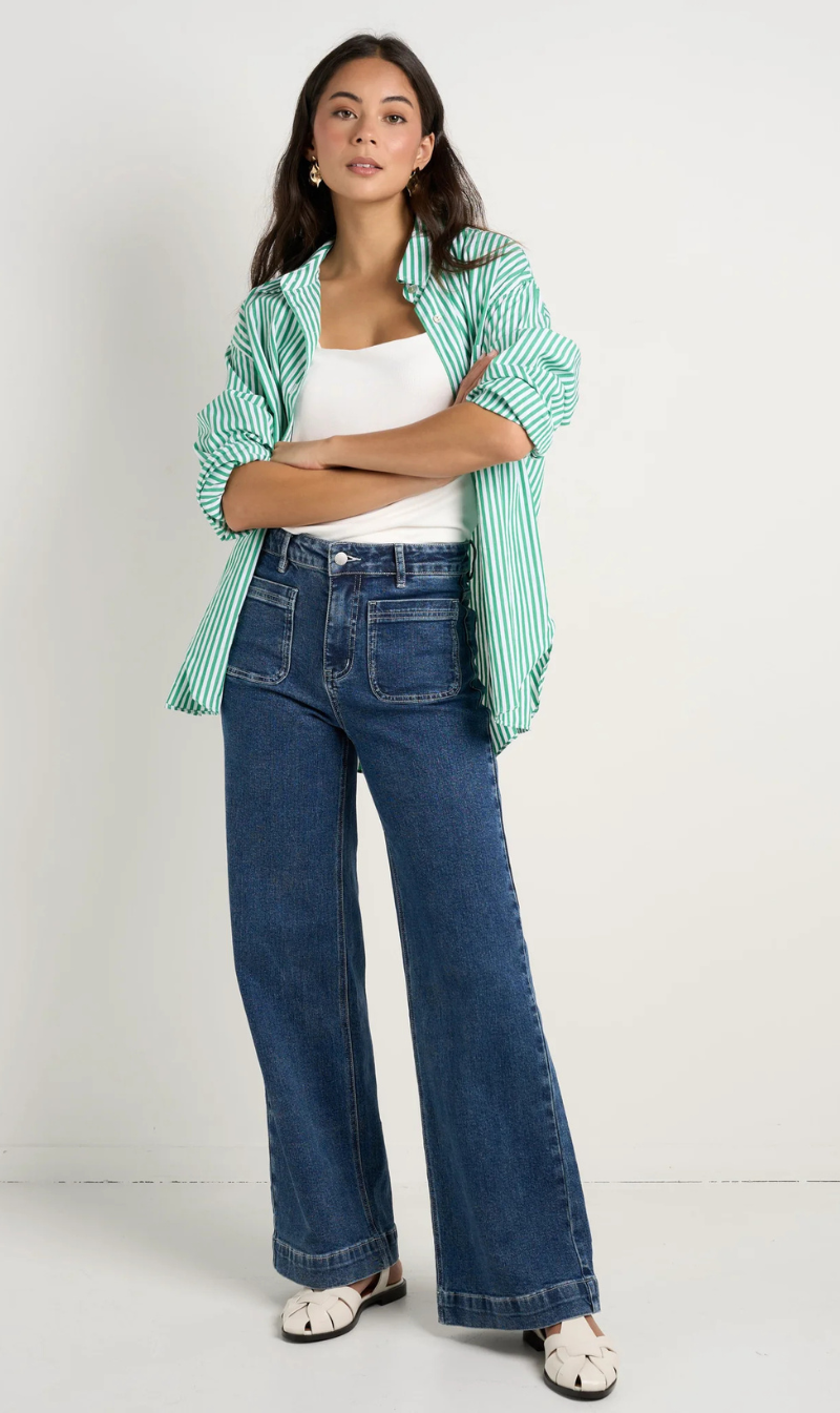 Zoey Wide Leg Jean
