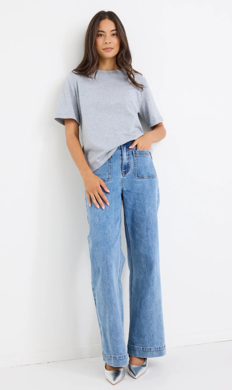 Zoey Wide Leg Jeans