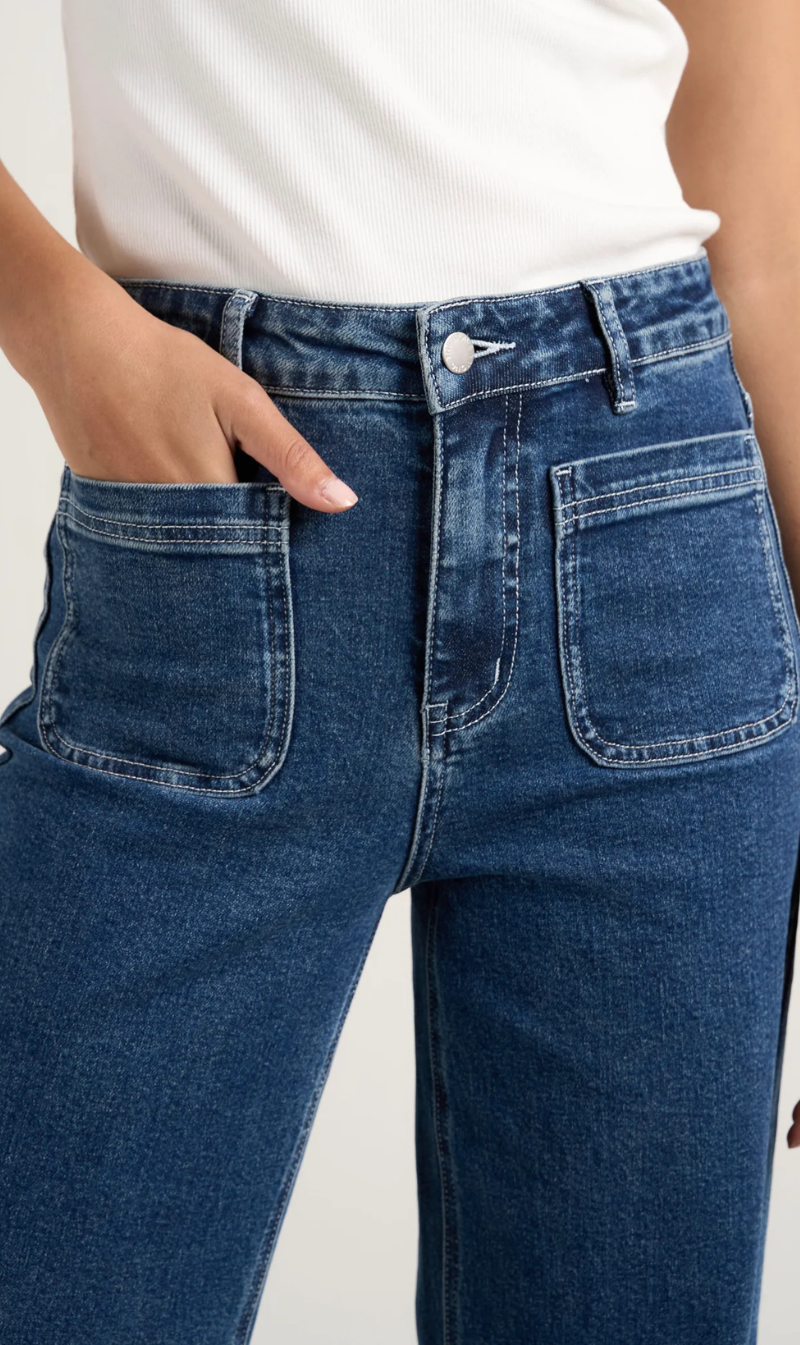 Zoey Wide Leg Jean