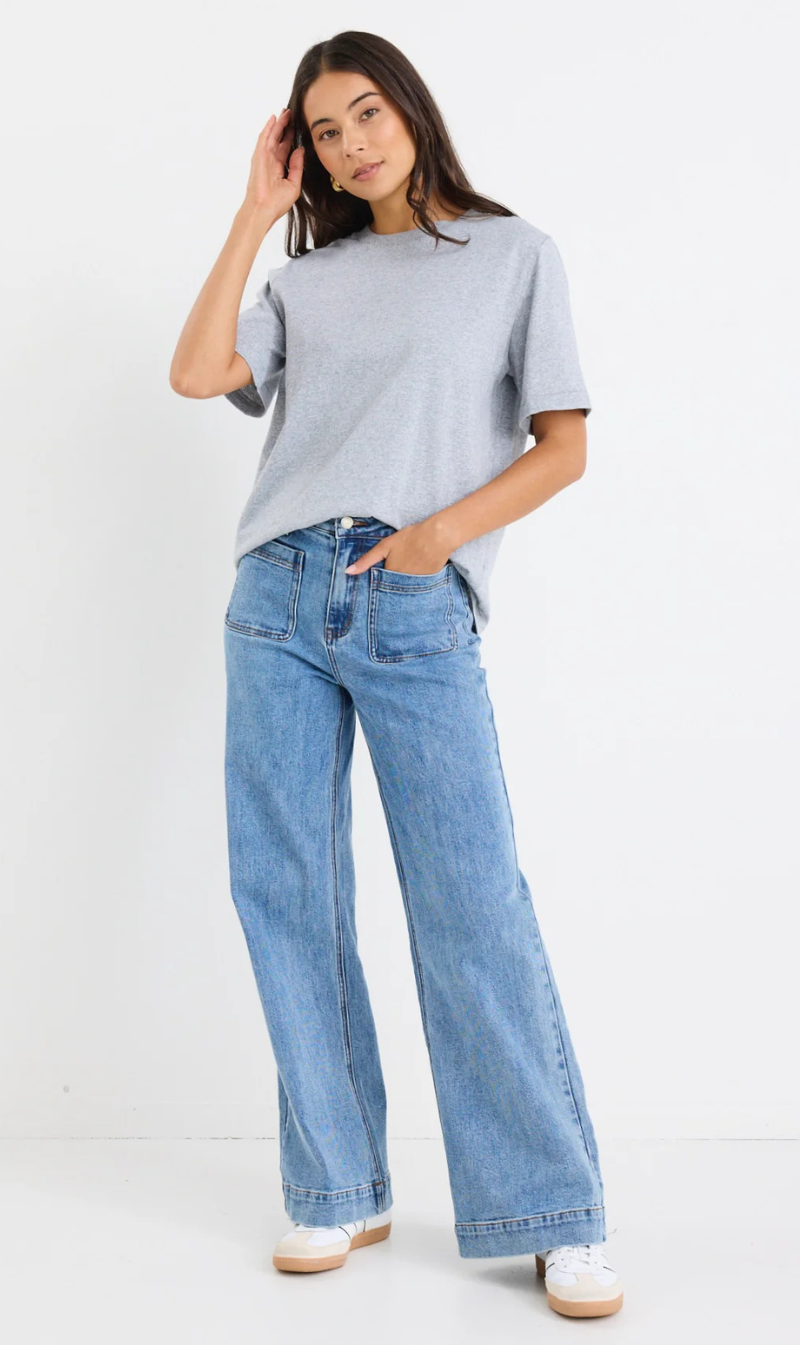 Zoey Wide Leg Jeans