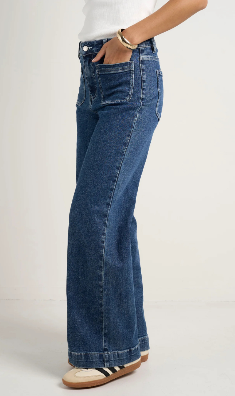 Zoey Wide Leg Jean
