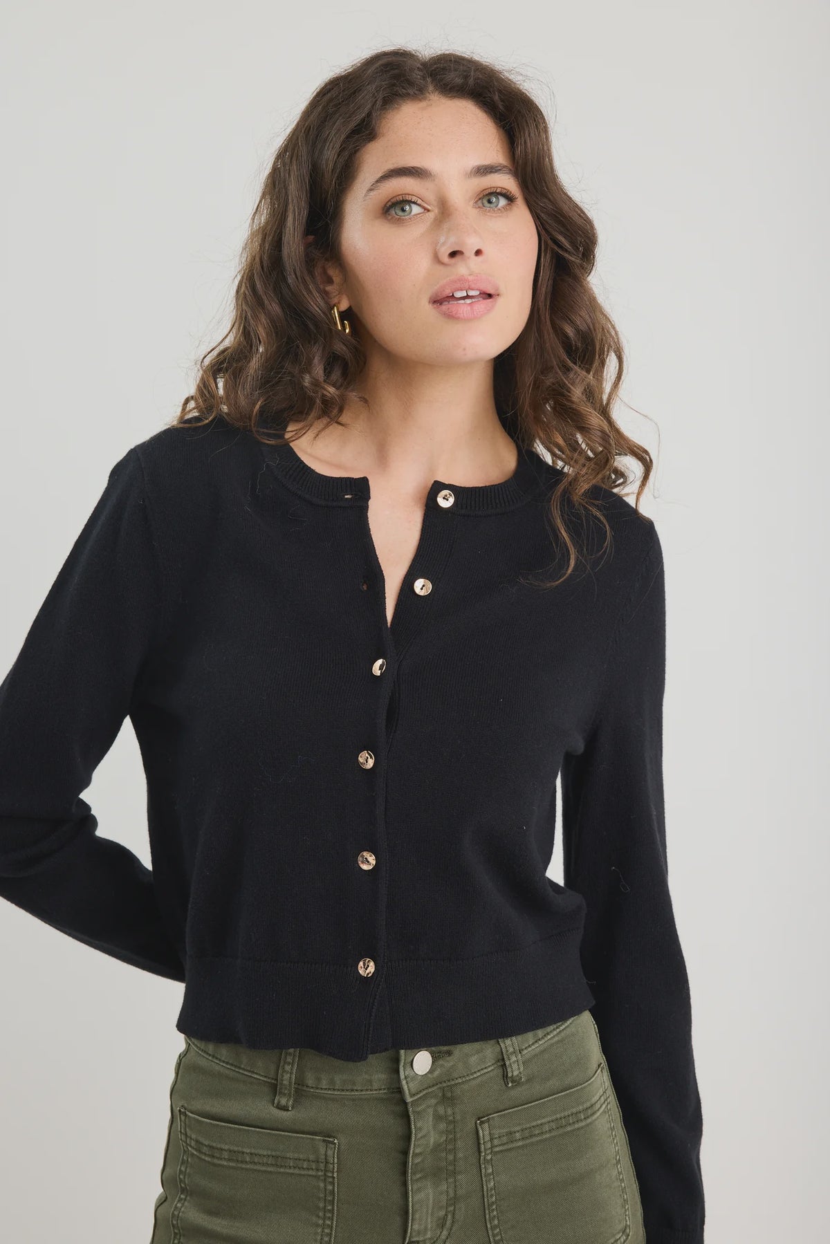 Replica Crewneck Cardigan