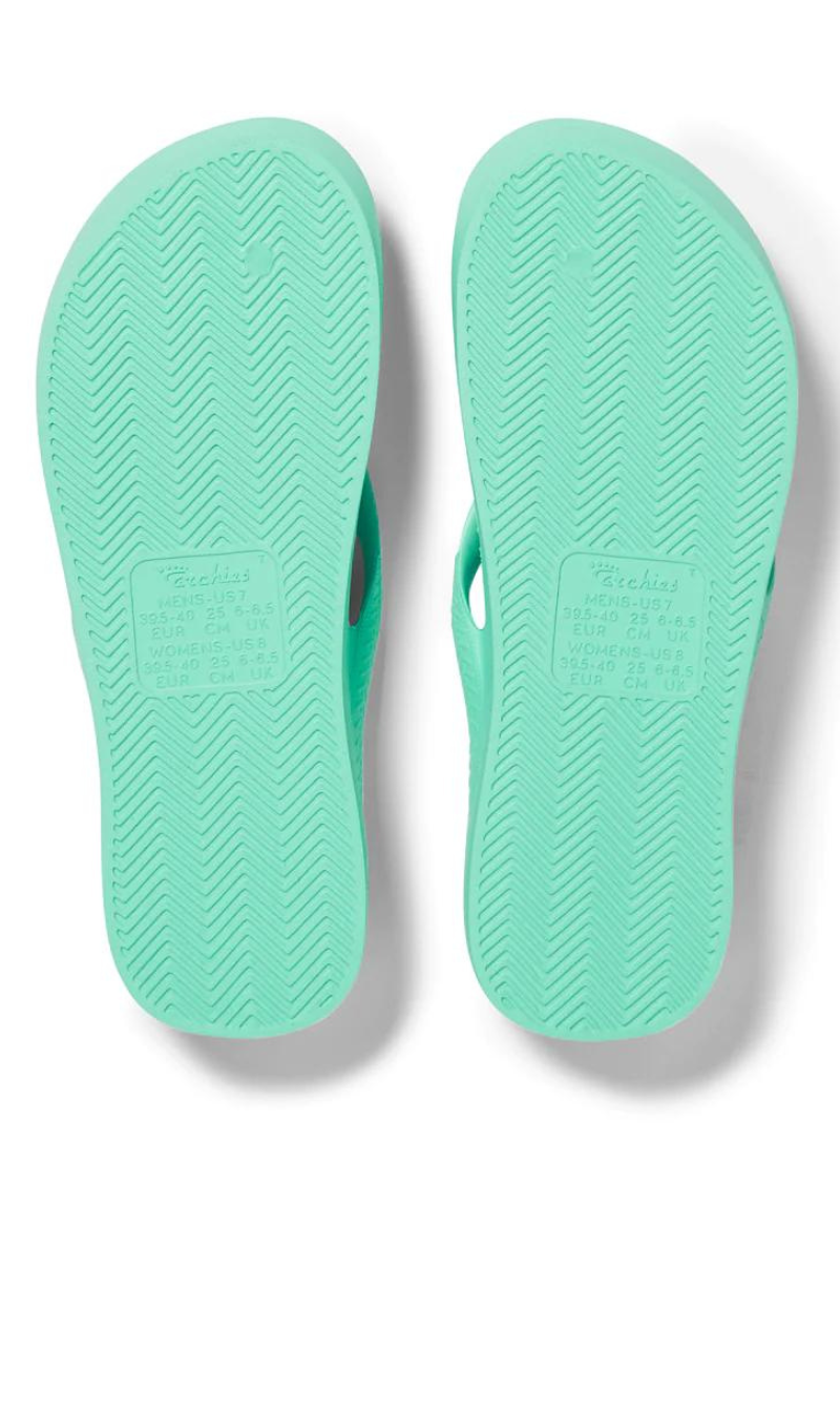 Archies Arch Support Jandals - Mint