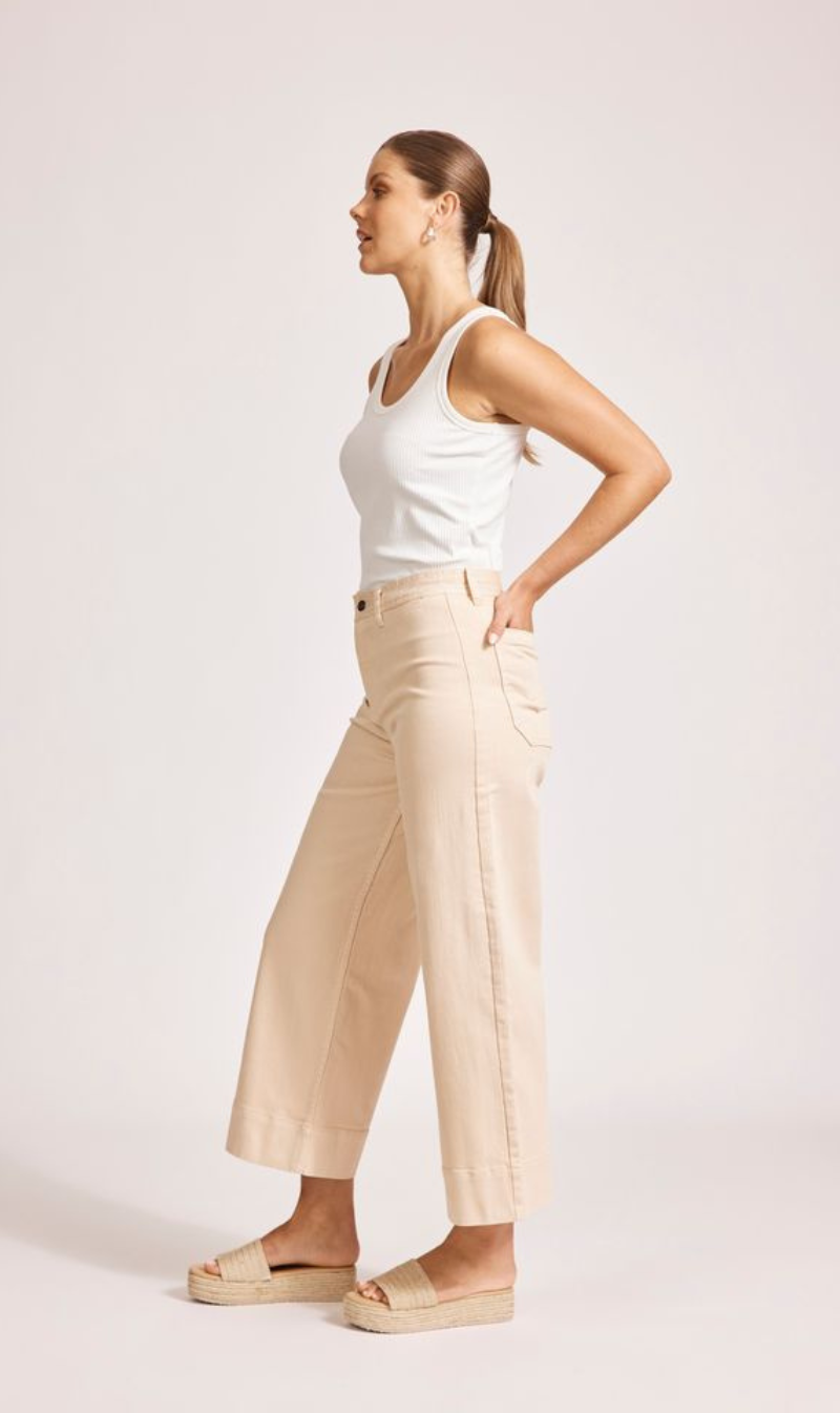 Del Re Denim Jeans | Clay