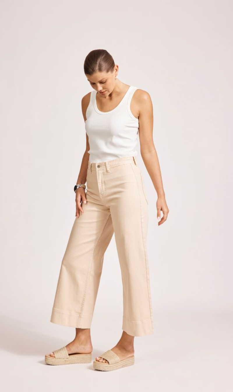 Del Re Denim Jeans | Clay