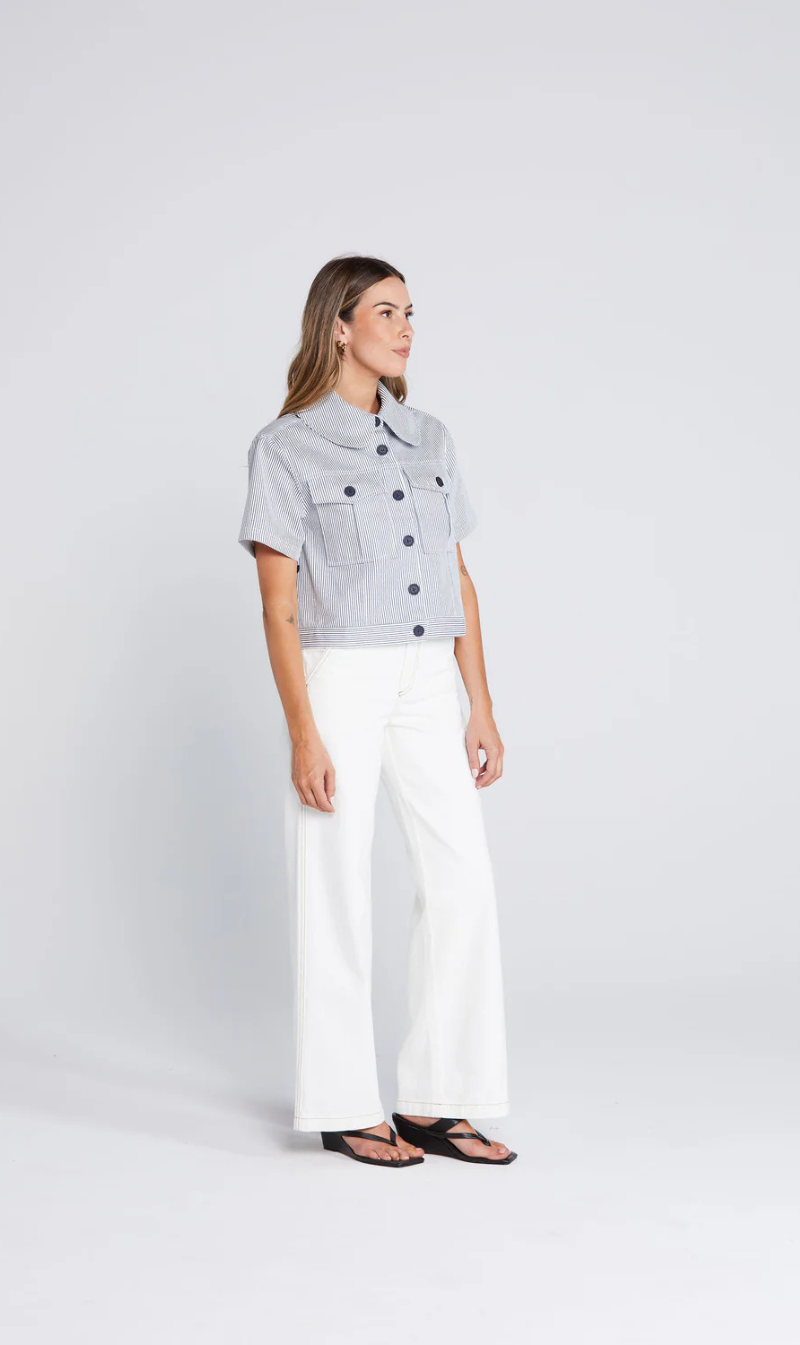 Zephrya Top | Seaside Stripe