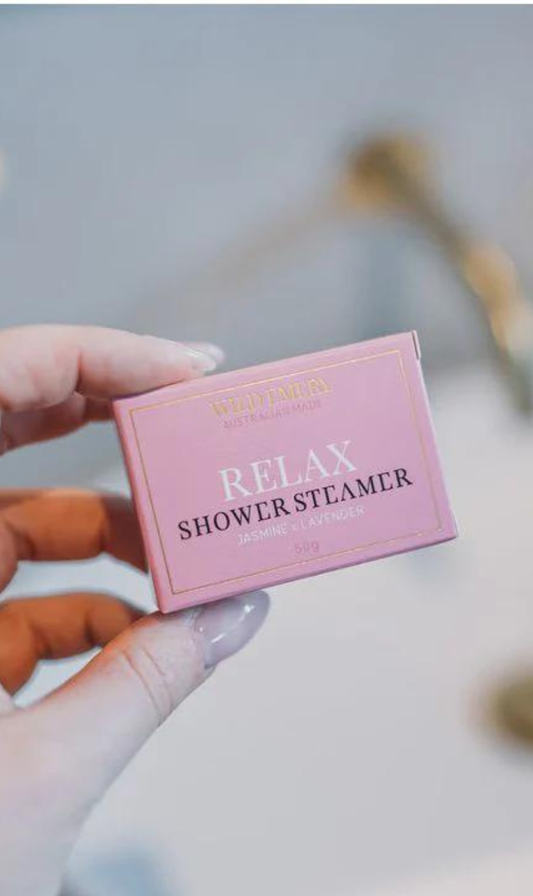 Relax Shower Steamer | Jasmine & Lavender