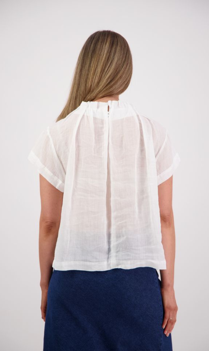 Pia Top | White