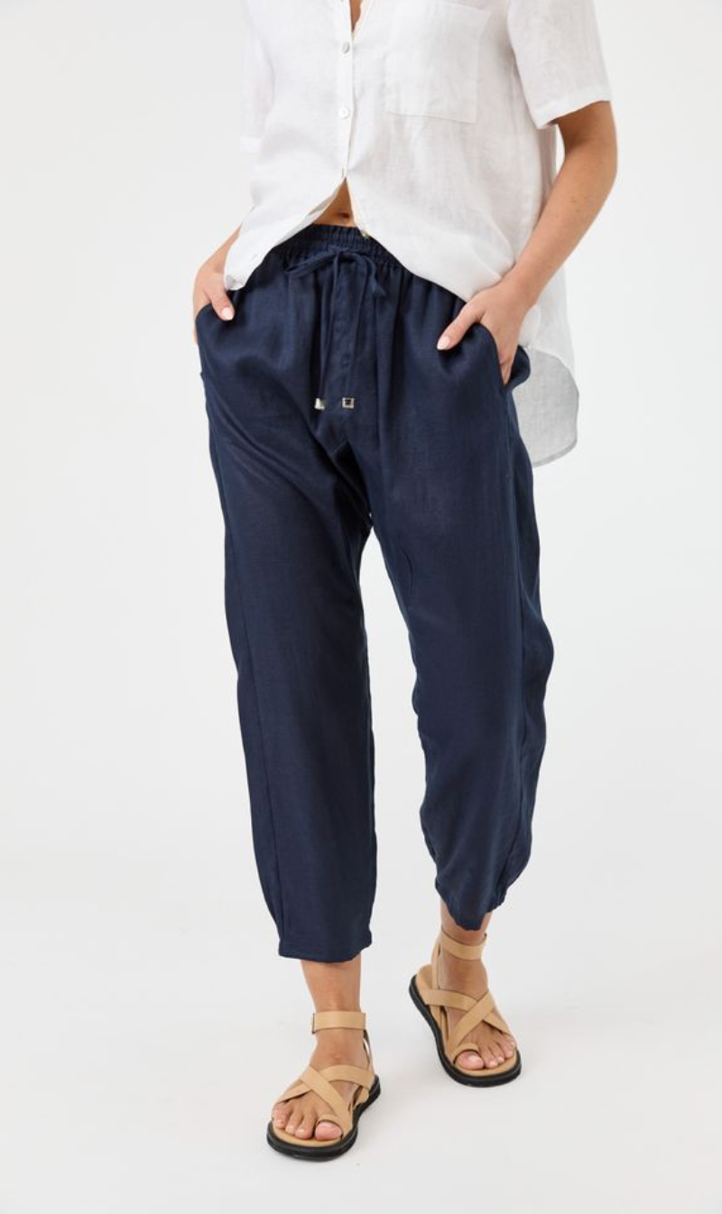 Studio Relaxed Pant | Navy