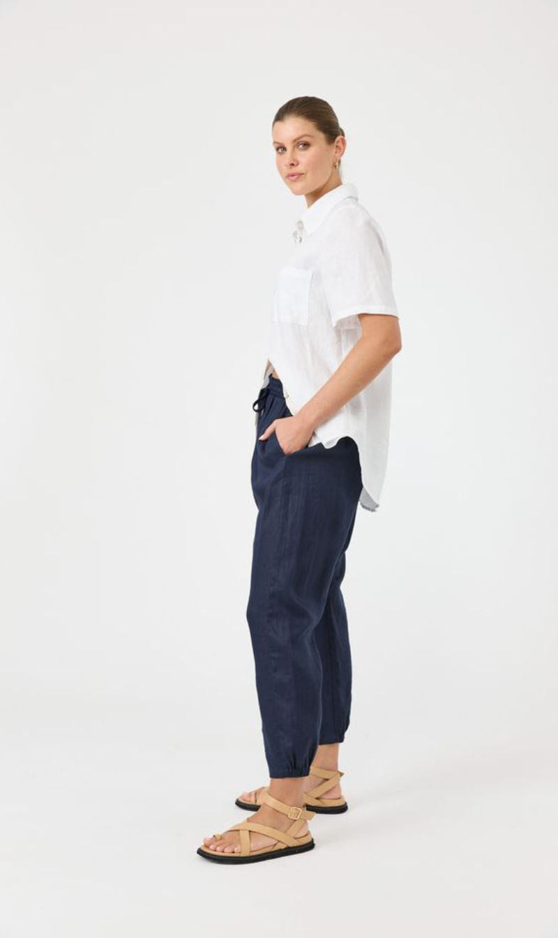 Studio Relaxed Pant | Navy