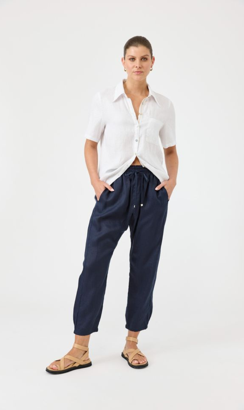 Studio Relaxed Pant | Navy