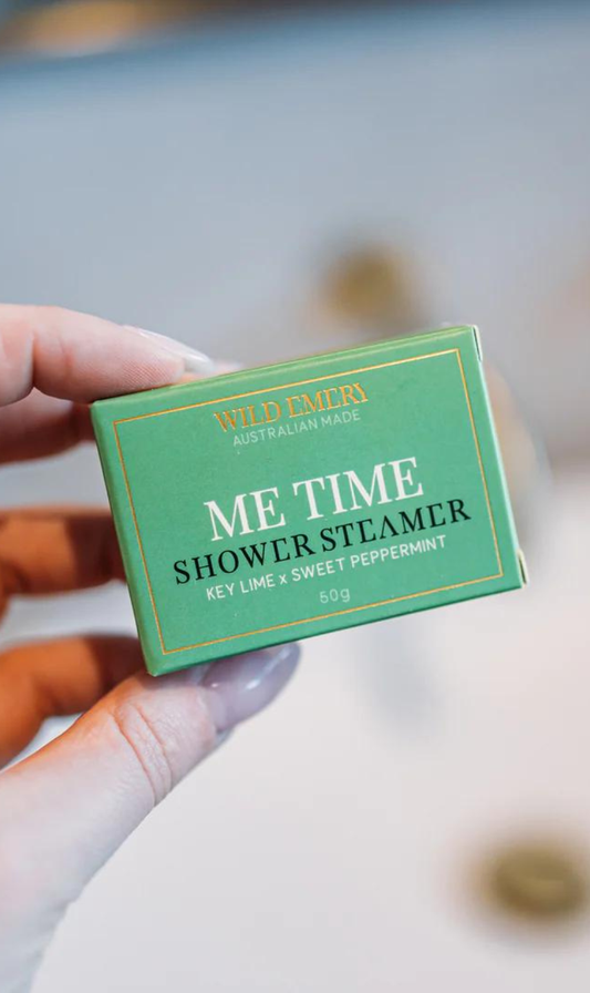 Me Time Shower Steamer | Key Lime & Sweet Peppermint