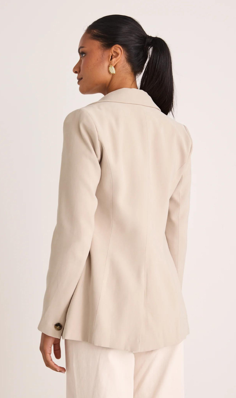 Zest Cinched Waist Blazer