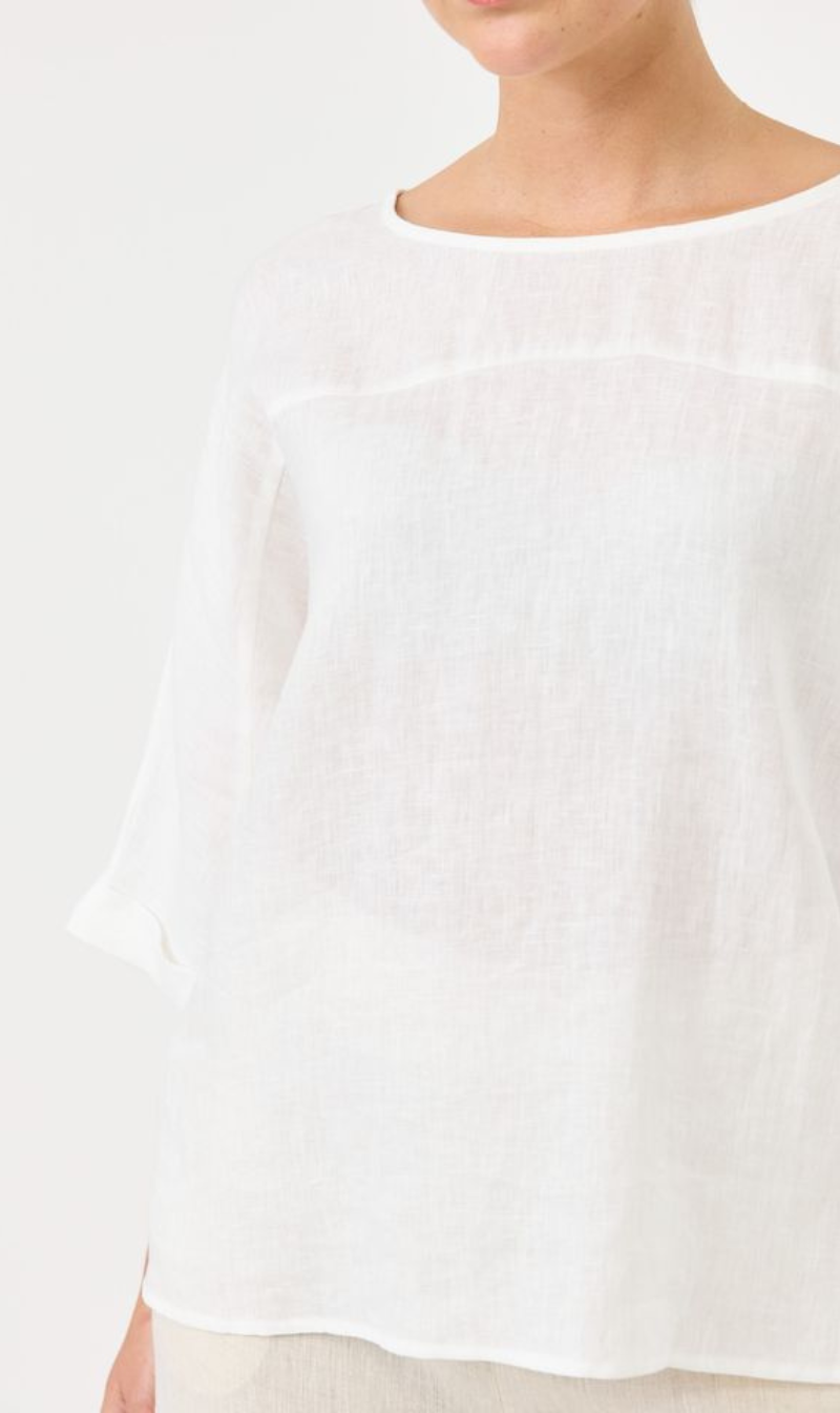 Studio Relaxed Top | Salt