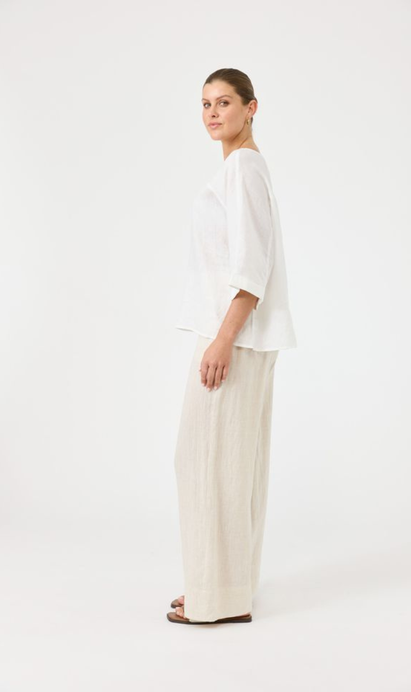 Studio Relaxed Top | Salt