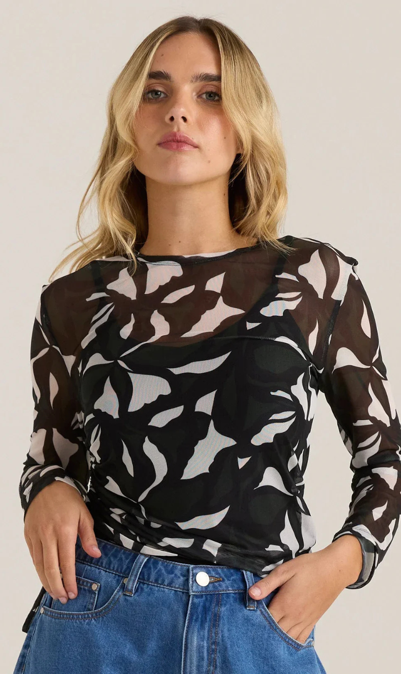Tarni Mesh Top