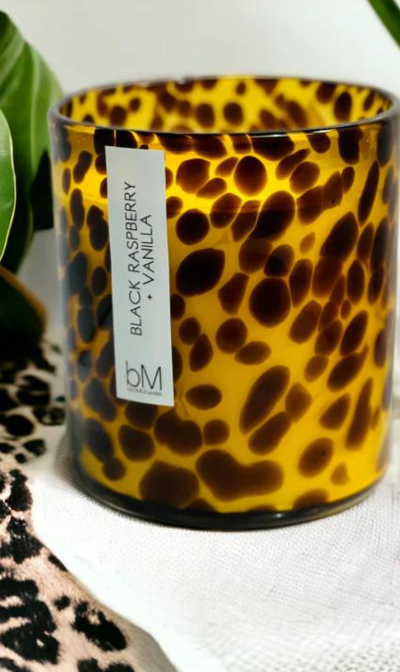 Candles | Vogue Leopard Black Raspberry Vanilla