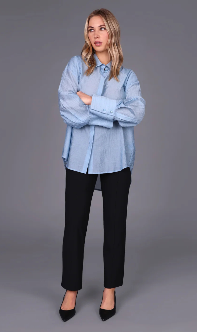 Oversized Button Front Shirt