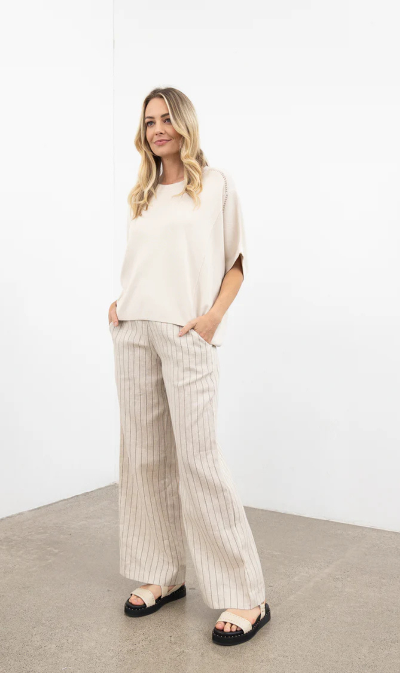 Ella Summer Knit | Champagne