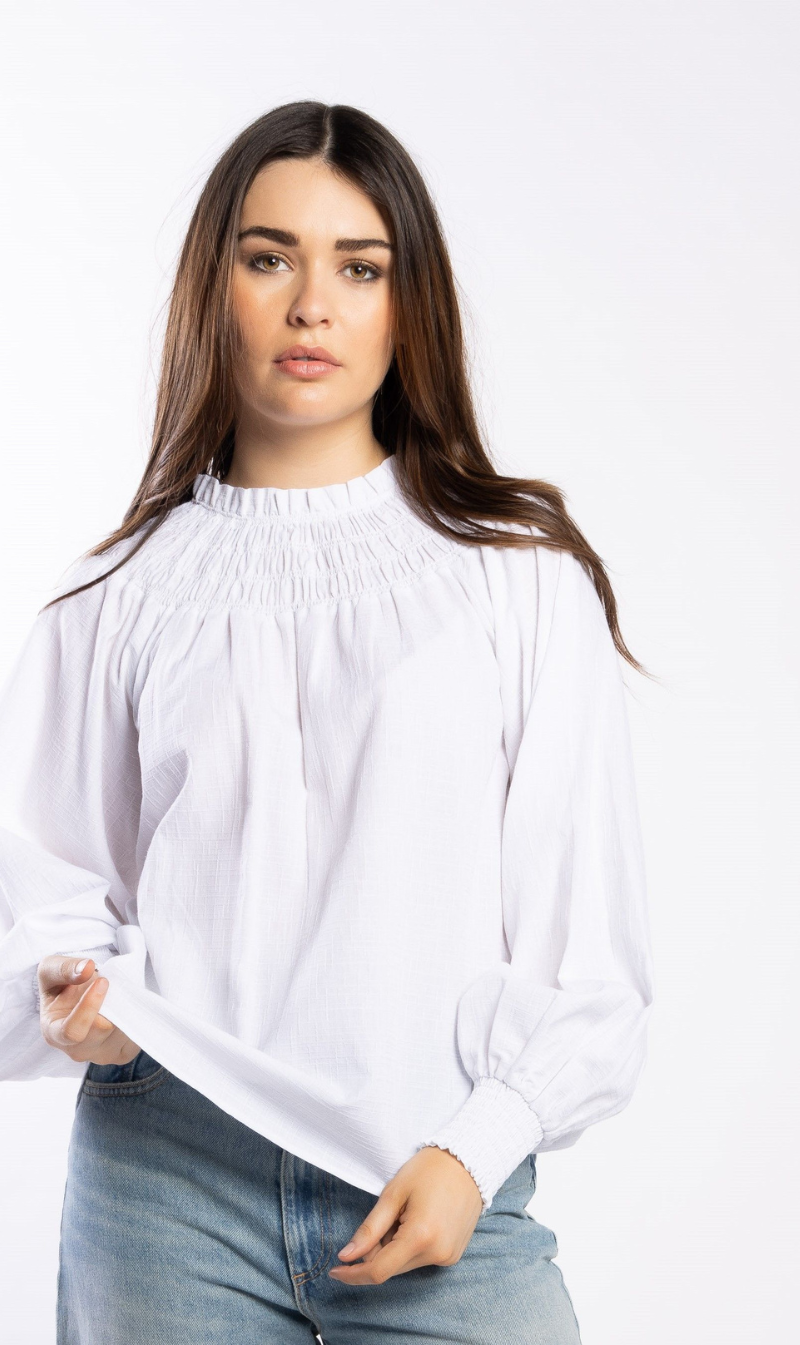 Karin Blouse | White