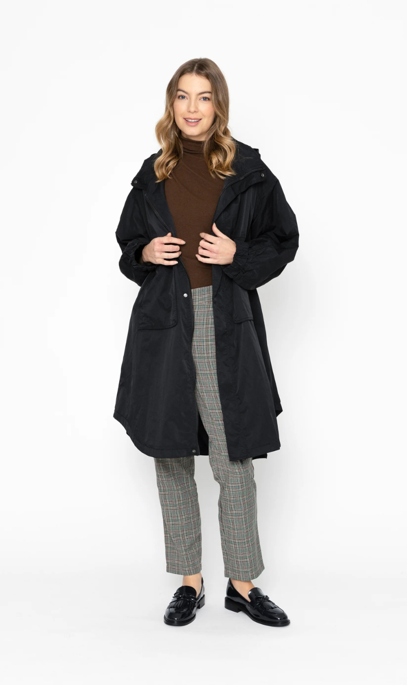 Walsh Raincoat | Black